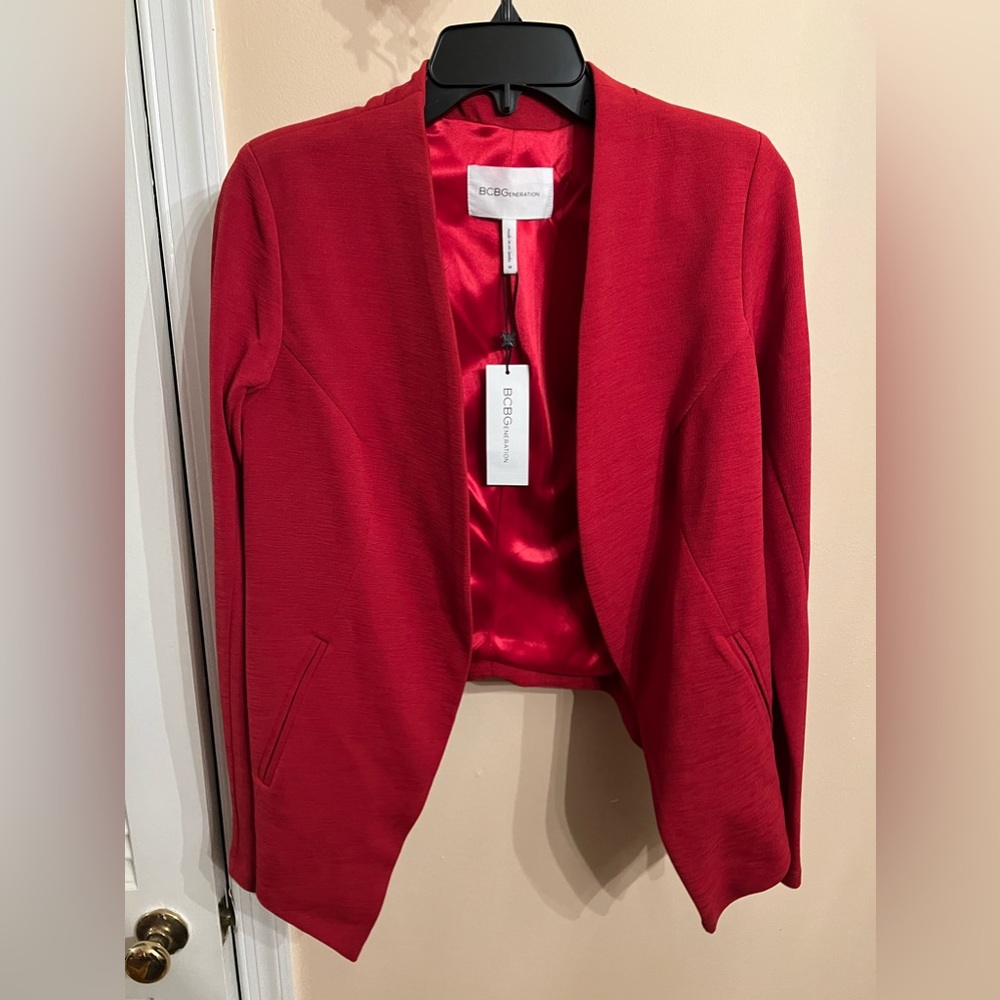 BCBG Generation beautiful red blazer